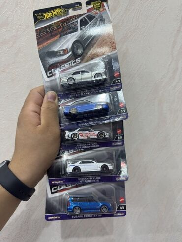 корабли ручной работы: Hot Wheels Car Culture – Modern Classics seriyasından kolleksiya seti