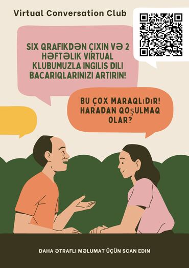 ucuz ticarət mərkəzləri: Xarici dil kursları | İngilis dili | Böyüklər üçün, Uşaqlar üçün | Danışıq klubu