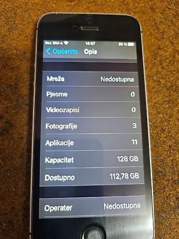 Apple iPhone: Apple iPhone iPhone SE, 128 GB, Srebrna, Otisak prsta — 4