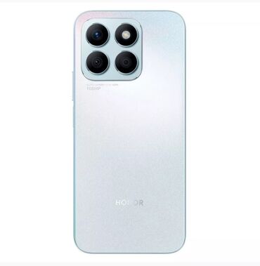 sadə telefon: Honor X8a, 128 GB, rəng - Gümüşü, Barmaq izi