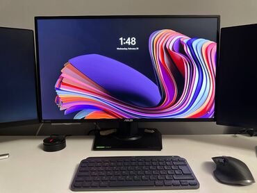 Мониторы: Монитор, Asus, Б/у, LED, 26" - 27"