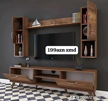 kabelər: Yeni, Düz TV altlığı, Polkalı, Laminat, Azərbaycan — 1