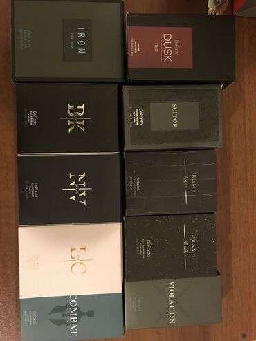 Ətriyyat: Original Defacto ətirlər. NBA seeiyası 28m, şəhər seriyası 24 — 23