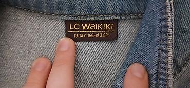 yaz basanoşkalar: LC Waikiki cins gödəkçə - Brend: LC Waikiki - Ölçü: 13-14 yaş — 1