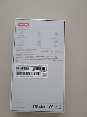 ağıllı saat qiyməti: Lenovo Watch Fit – ağıllı saat Xüsusiyyətlər: - 1.96" HD AMOLED ekran — 3