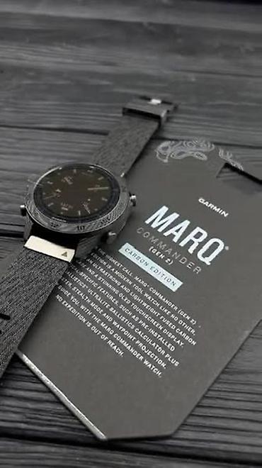 ремешки для гармин: ЭКСКЛЮЗИВ Garmin MARQ Commander (Gen 2) Carbon Edition — премиальные — 1