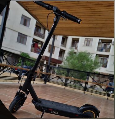 электронный самокат: Elektrik skuter – Toba brendi - Şəhər içi sürüşlər üçün yığcam və