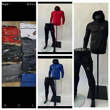 crni duksevi: Muške trenerke stigli 3700 din M,L,XL,XXL,3XL veličine — 7