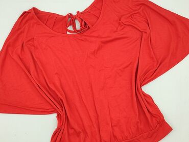 sukienki czerwone dopasowane: Women's blouse, size 6XL (EU 52)
