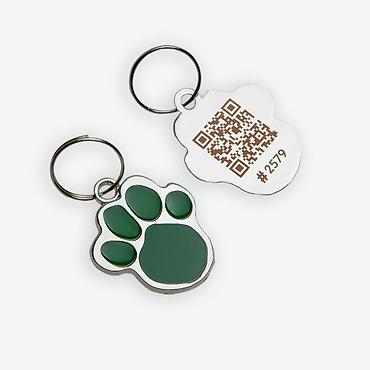 кошка 303: Адресники нового поколения для кошек и собак с qr-кодом Размер: ? 3,2 — 2