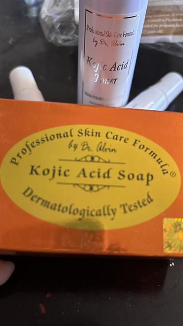 piling: Dr. Alvin Professional Skin Care Formula – Kojic Acid dəsti Tərkib: - — 1