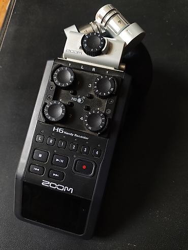 диктофон zoom: Портативный аудиорекордер Zoom H6 Handy Recorder с модульной — 1