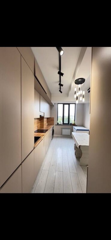 сдается квартира аламедин 1 рынок чынар: 3 комнаты, 75 м², Элитка, 4 этаж, Дизайнерский ремонт