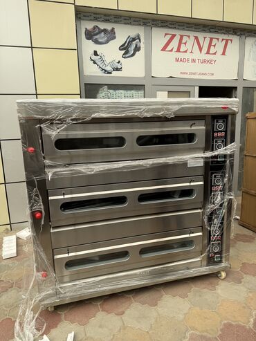 Professional sobalar: Çörək, Şirniyyət üçün, Pizza, Qaz ilə işləyən, 3 mərtəbəli — 6