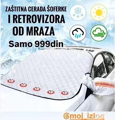sklopive garaže za auto: AUTO CERADA ZA SOFERSAJBNU I RETROVIZORE (112X155) | Cerada za — 1