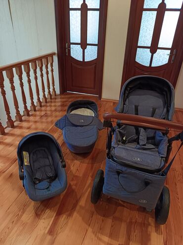 Araba-beşiklər: 3-ü 1-də araba, Yaş: <1 ay