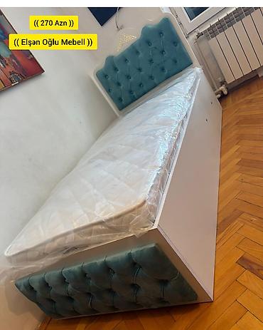 Ev üçün mebel: Yeni, Təknəfərlik çarpayı, Bazalı, Matras ilə, Siyirməsiz, Rusiya — 1
