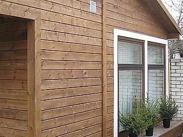 Вагонка: Вагонка, Сосна, Для стены, Имитация бруса — 8