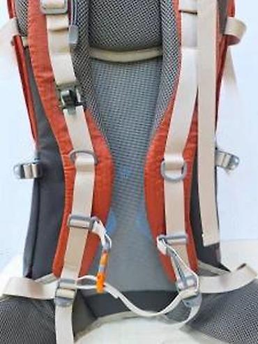 Sportske torbe i rančevi: Planinarski ranac Adventure 65L – crveno/crni - Zapremina: 65 litara — 21