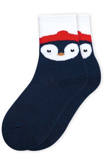 Bədənə qulluq: Uşaq corablarıYeni il rəsmi ilə sizə istilik bəxş edəcək və sehrli