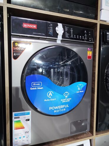 пылесос для дома: Paltaryuyan maşın 9 kq, Avtomat, Qurutmasız