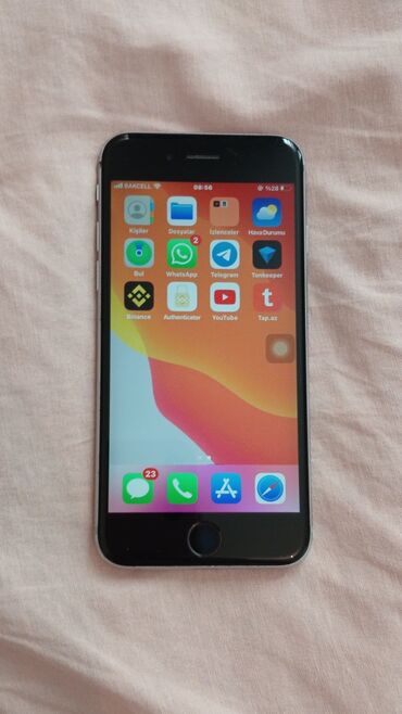 barter telefon iphone: IPhone 6s, 16 GB, Qara