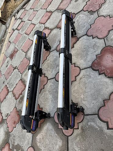 Крепления для велосипедов и лыж: Крепление для лыж и сноубордов На поперечные дуги Terzo, Самовывоз — 5