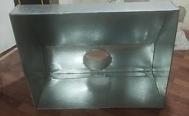 kömürlü aspiratör: Sinkafon üçün metal aspirasiya başlığı (havalandırma şkafi) - — 2