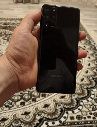 samsing a40: Samsung Galaxy S20 Plus, 128 GB, rəng - Qara, Zəmanət, Barmaq izi, Simsiz şarj
