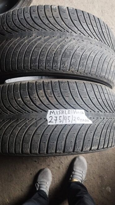 мишлен шины: Шины 275 / 45 / R 20, Всесезонная, Б/у, Пара, Легковые, Michelin