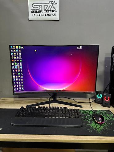 купить кампьютер: Монитор, Samsung, Б/у, OLED, 31" - 32" — 2