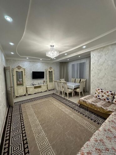 бишкек квартира на долгий срок: 2 комнаты, Риэлтор, Без подселения, С мебелью полностью