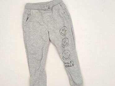 spodenki na wf dla dziewczynki: Sweatpants, SinSay, 4-5 years, 104/110, condition - Perfect