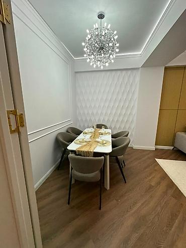 Продажа квартир: 2 комнаты, 69 м², Асанбай мкр Элитка, 9 этаж, Дизайнерский ремонт — 2