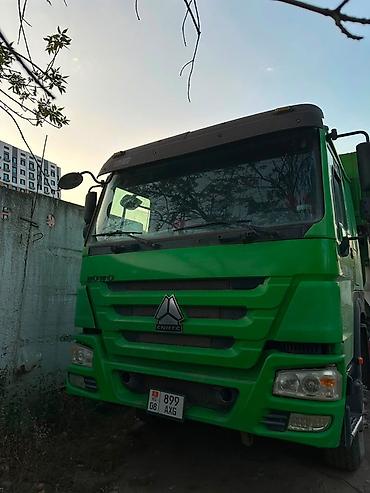 гигант сомосвал: Самосвал HOWO (CNHTC/Sinotruk), зеленый. - Кузов-самосвал с задней — 1