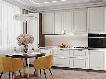 silver kitchen: Кухонный набор на заказ, ЛДСП, До 7 дней, Бесплатная доставка, Дизайн, проект, Установка, сборка, Гарантия — 9