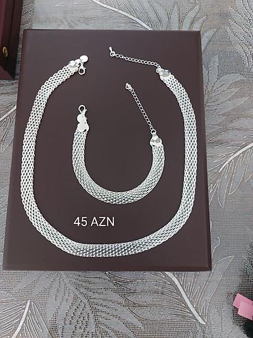 Zərgərlik dəstləri: Gümüş, 925 Əyar — 2