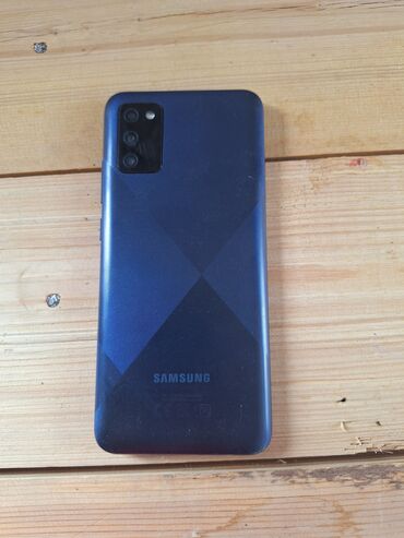 Samsung Galaxy A02 S, 32 GB, rəng - Göy, Qırıq
