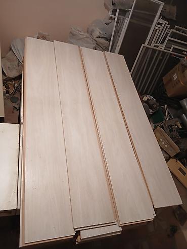 mdf material satışı: 30 kvadrat laminat satılır.əla vəziyyətdədir. ölçüsü eni 20 — 2