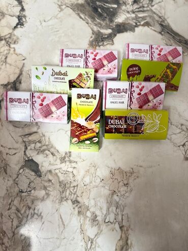 Кондитерские изделия, сладости: Дубайский шоколад с фисташковой пастой 220гр - 900сом Шоколад Волосы — 3