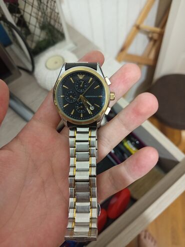 Yeni, Qol saatı, Emporio Armani, rəng - Qara