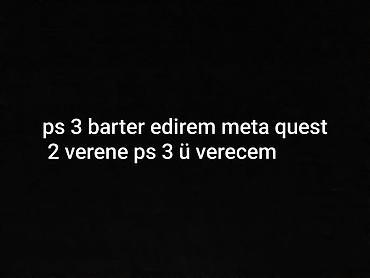 blu ray disk: Məhsul: PlayStation 3 (PS3) konsolu Təsvir: - PS3 oyun konsolu barter — 1