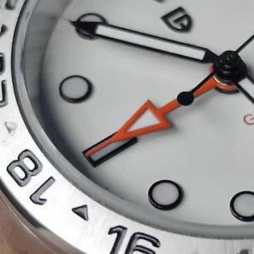 Ručni satovi: PAGANI DESIGN PD-1762 GMT -40mm -Bela- Rolex Explorer II Hom — 16
