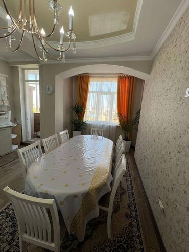 квартира совхоз ала тоо: 3 бөлмө, 140 кв. м, Элитка, 2 кабат, Евроремонт