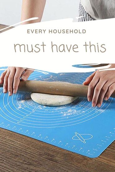 Ostala kuhinjska oprema: Nelepljiva silikonska podloga za testo Cook XXL Mat 70x50 cm Boja  — 12