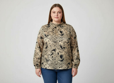 Bluzki: Bluzka damska, rozmiar 5XL