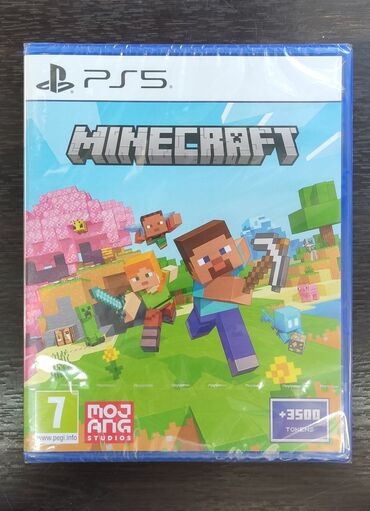 kreditle playstation 3: Playstation 5 üçün minecraft oyun diski, tam yeni, original