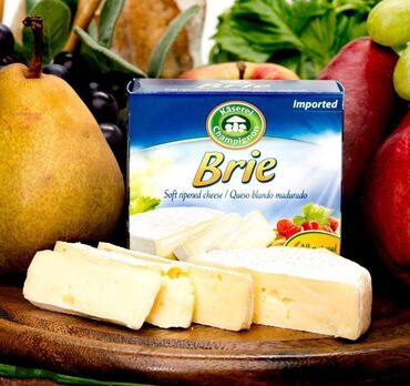 Молочные продукты и яйца: Бри - это мягкий столовый сыр, изготавливаемый из коровьего молока