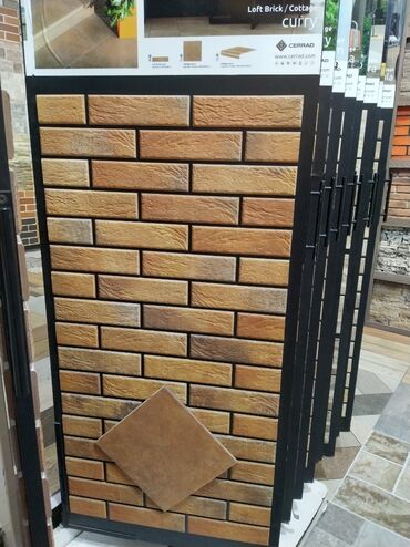 Dam örtükləri: Loft Brick / Cottage “Curry” dekorativ klinker kolleksiyası – CERRAD