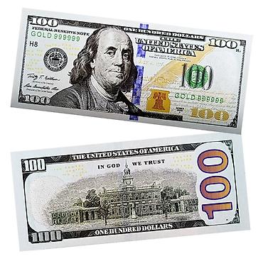 dollar 1: ABŞ dolları mövzusunda kolleksiya üçün xatirə banknot dəsti - Növlər — 7